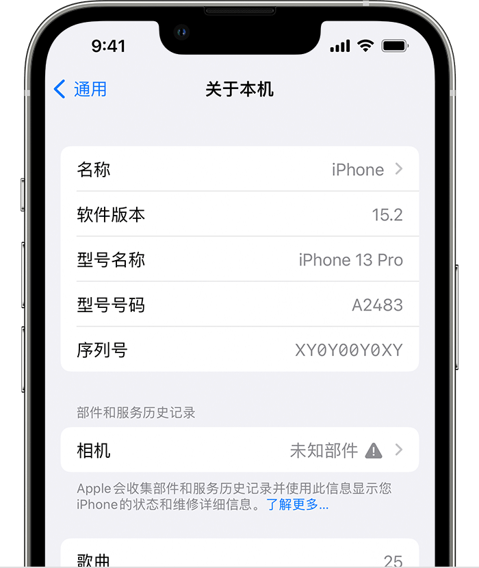 梓潼苹果维修分享iPhone 出现提示相机“未知部件”是什么原因？ 