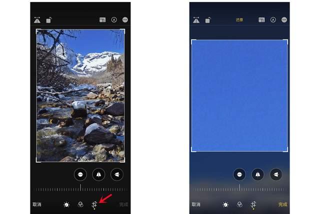 梓潼苹果手机维修分享iPhone手机如何使用裁剪功能隐藏照片 